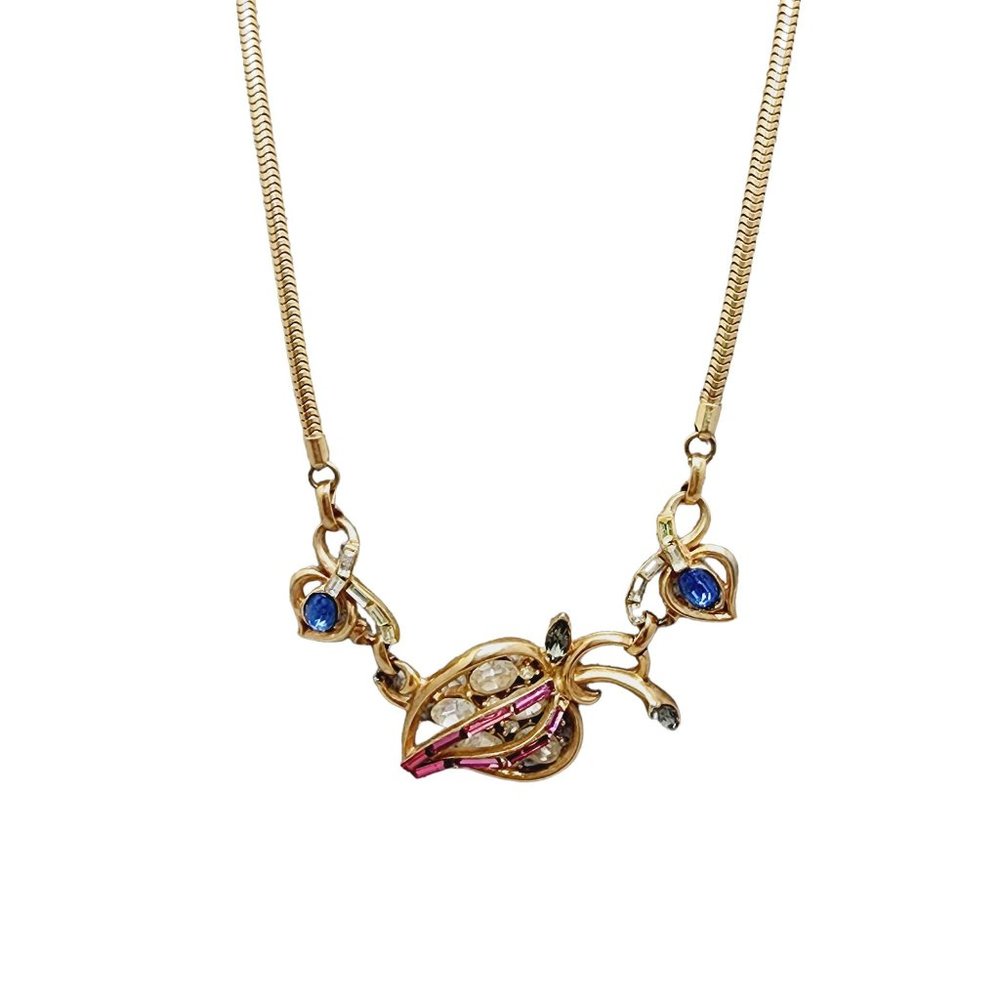 Vintage Retro Design Beautiful Designer Quality Necklace (A1003A)